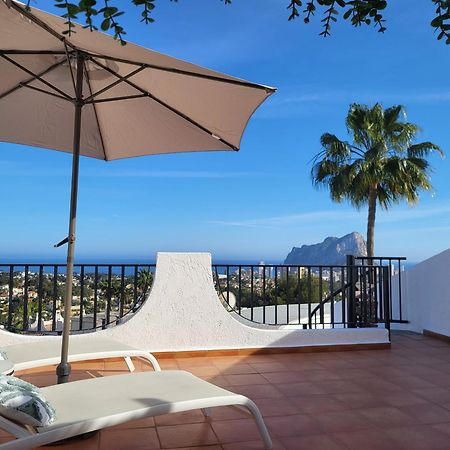 Casa Sunrise - Costa Blanca House With Rooftop, Swimming Pools And Panoramic Sea And Calpe Views Exterior foto